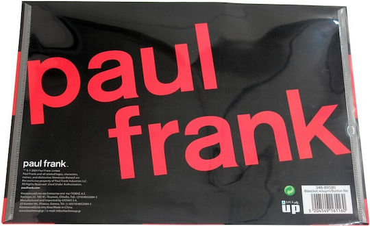 Папка с копче Bmu Paul Frank A4 Party Fever 346-89580 Paul Frank