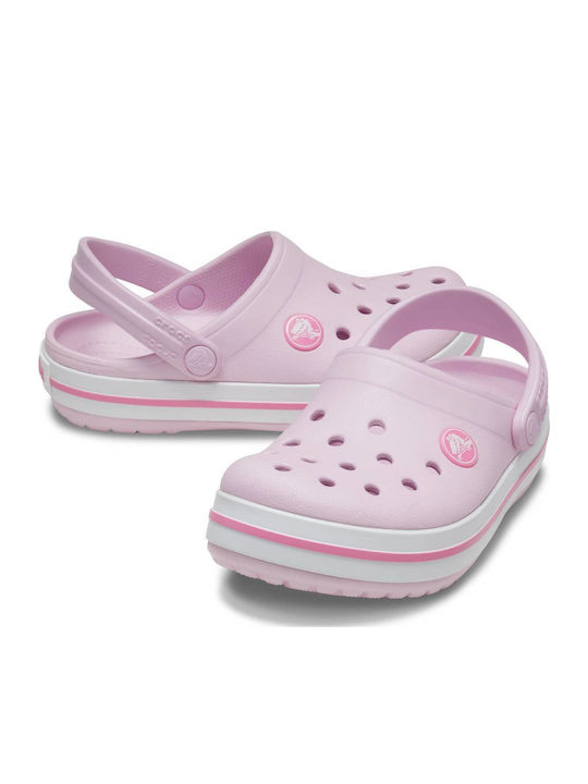 Crocband Clog Children's Anatomical Beach Shoes Pink Ballerina Pink