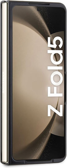 BMW Back Cover Piele Negru (Galaxy Z Fold5)