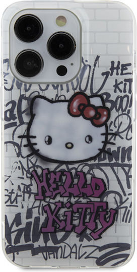Hello Kitty Задна корица Пластмаса Бял (iPhone 14 Pro Max)
