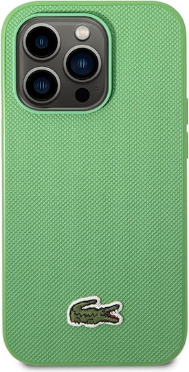 Lacoste Iconic Petit Pique Magsafe Back Cover Plastic Green (iPhone 14 Pro)