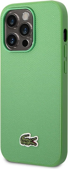 Lacoste Iconic Petit Pique Magsafe Back Cover Plastic Green (iPhone 14 Pro)