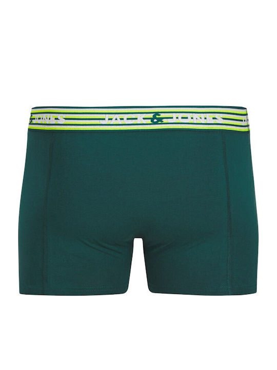 Jack & Jones Σετ Παιδικά Μποξεράκια πράσινο 3τμχ