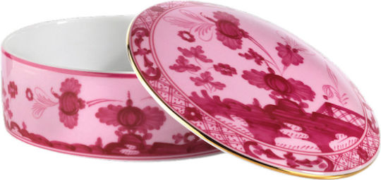 Richard Ginori Porcelain Decorative Box 13.2x5.3x5.3cm