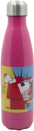 *παγουρι Θερμος Bmu Peanuts Snoopy Ss Ανοξειδωτο Ατσαλι 500ml Φουξια 555-82243 Peanuts