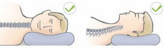 Alfa Care Memory Foam Anatomic Bed Pillow 40x60x12cm