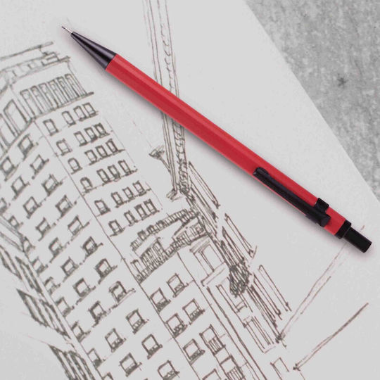 Apli Mechanical Pencil for Drawing Metallic 1pcs
