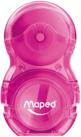 Maped Πλαστική Ξύστρα Πολύχρωμη με Γόμα