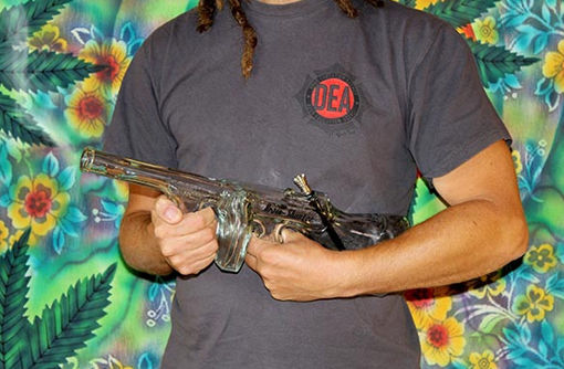 Glasbong Shotgun 46cm "Friedenspfeife"