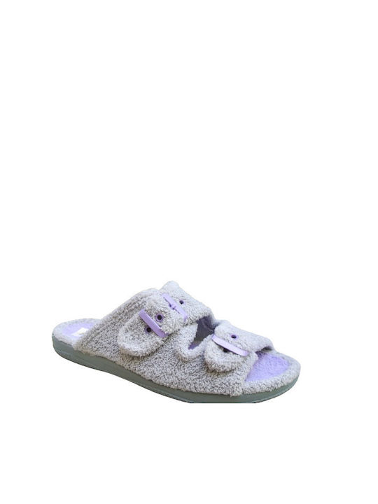 Medies Anatomical Terry Women's Slippers in Purple color