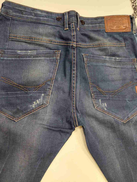 Ian Pantaloni Jeans pentru Bărbați Blue