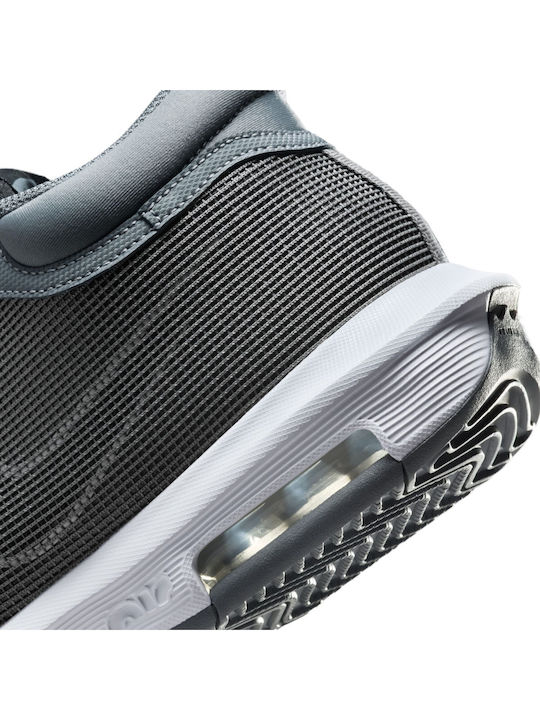 LeBron Witness 8 Ψηλά Μπασκετικά Παπούτσια Cool Grey / Μαύρο / Λευκό