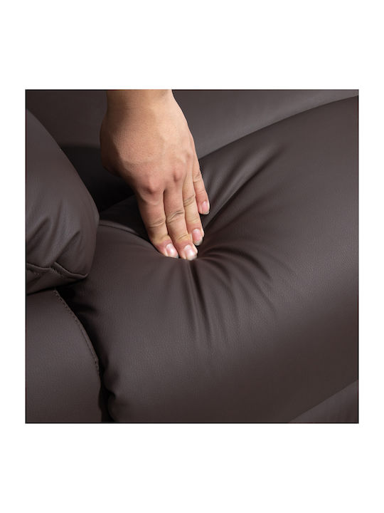 Πολυθρόνα Relax Massage Καφέ 89x93x105cm