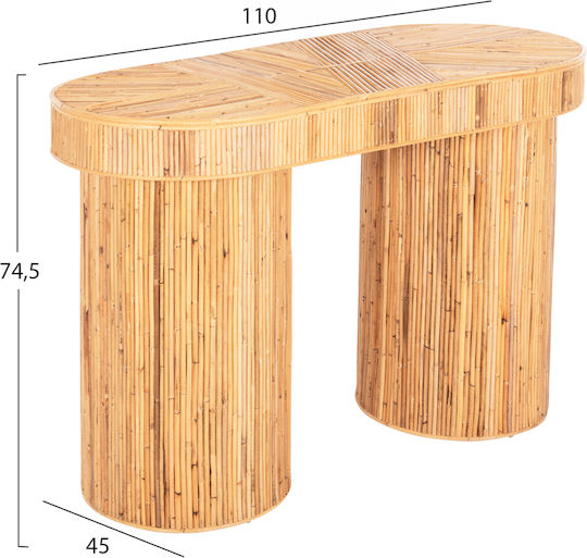 Gatsby Konsolentisch aus Massivholz Natürlich M110xB45xH74.5cm Gatsby Konsolentisch aus Massivholz Natürlich M110xB45xH74.5cm