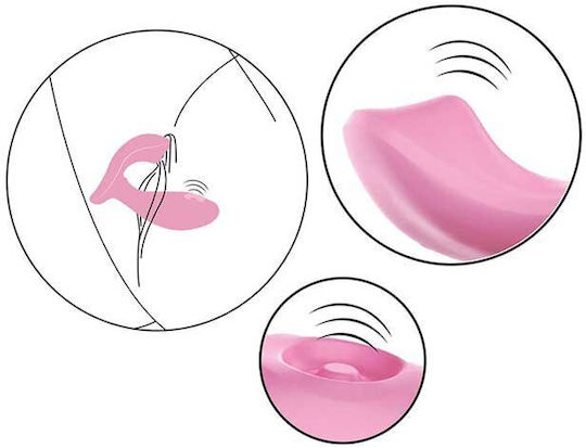 10.0cm Urban Flamengo Pulsating G-spot Vibrator Pink Toyjoy