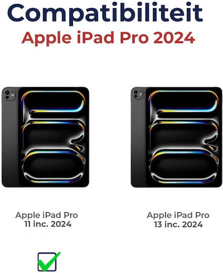 Rosso Flip Cover Καφέ (iPad Pro 2024 11")