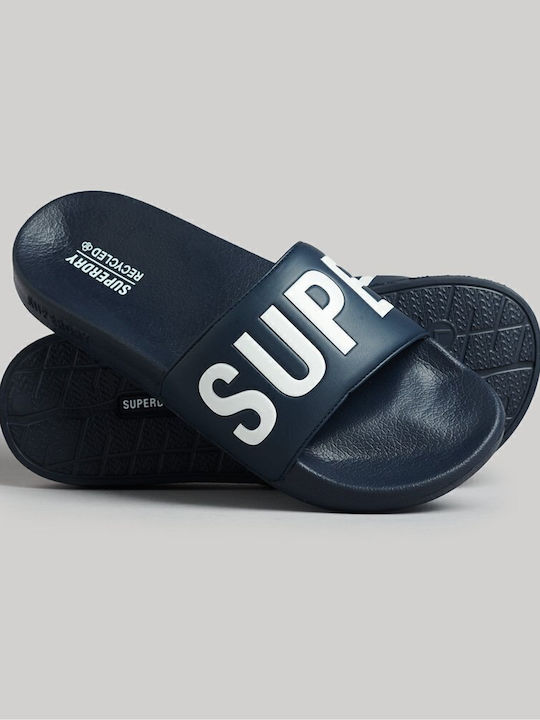 Superdry Slides Blue