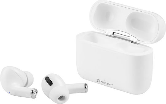 Tracer T4 In ear Bluetooth хендсфри Слушалки с Кутийка за Зареждане Бежов