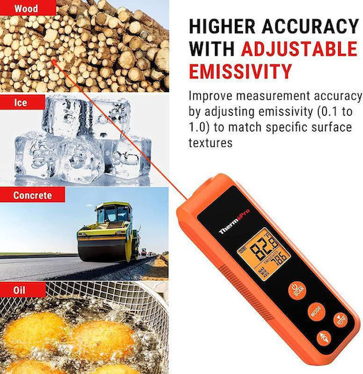 Thermo Pro TP410 Θερμόμετρο Υπερύθρων