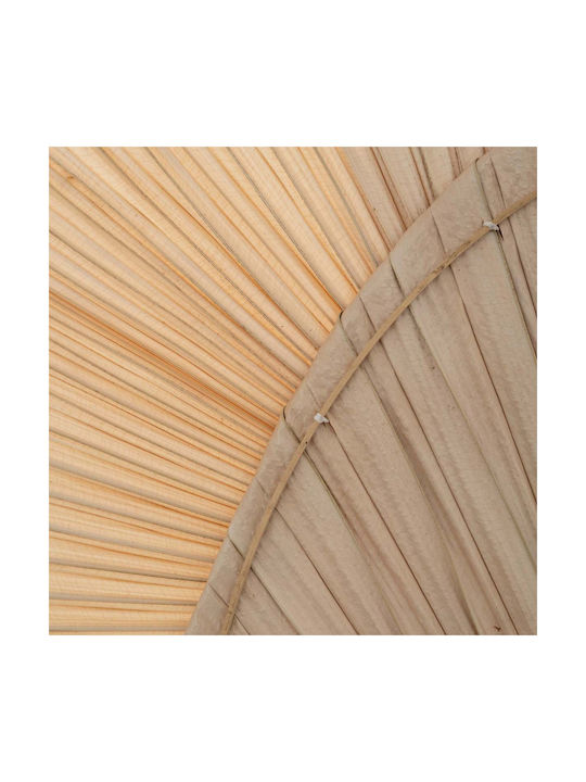 Atmosphera Hängende Wanddekoration Beige aus Korbweide Material 70x4x70cm