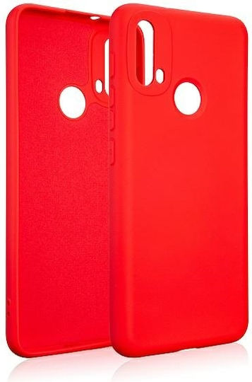 Beline Back Cover Σιλικόνης Κόκκινο (Moto E40)