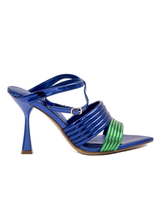 CafeNoir Women's Sandals Blue