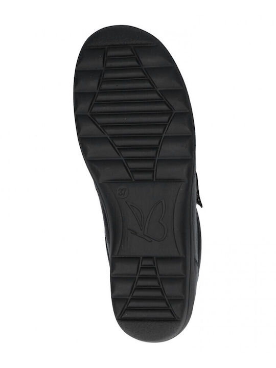 Damen Mokassins in Schwarz Farbe