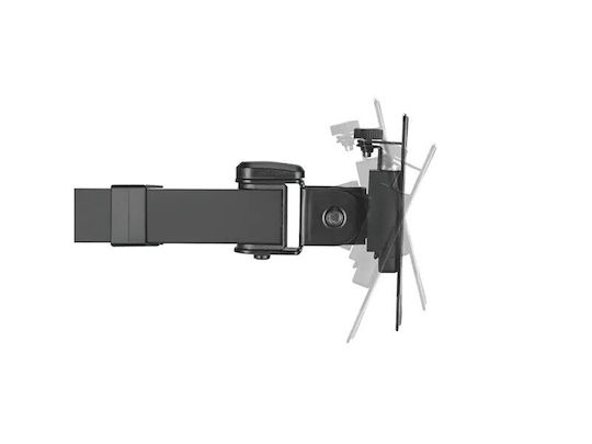 LogiLink TIS Halterung Auf dem Schreibtisch für 2 Monitore bis 32" mit Arm