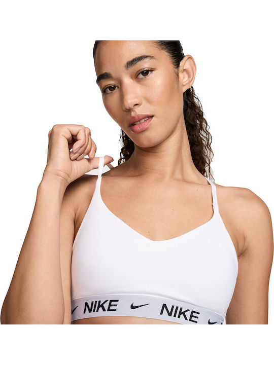 Dri-Fit INDY Women's Sports Bra without Padding White / Black