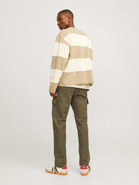 Jack & Jones Παντελόνι Cargo Olive Night