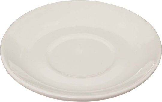 Set Tassen Kaffee Keramik Weiß 170ml 4Stück