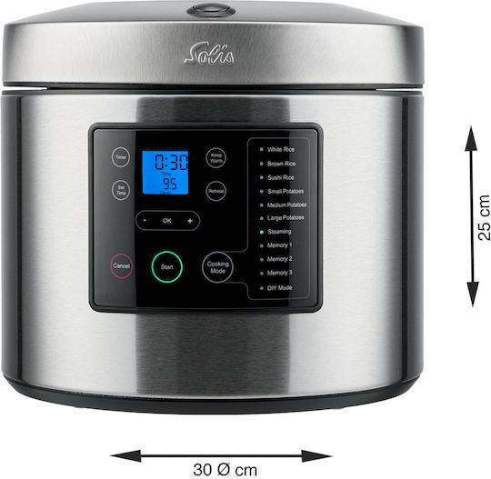 Solis Rice Cooker 860W με Χωρητικότητα 5lt
