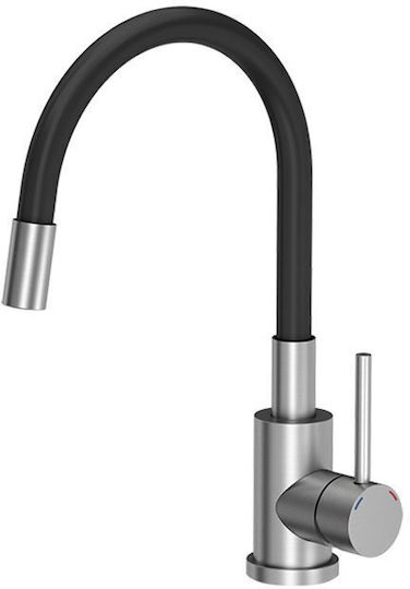 Quadron Luke 90 Drop-In Кухненски Мивка Inox Дължина 40xШирина 45см Сребрист