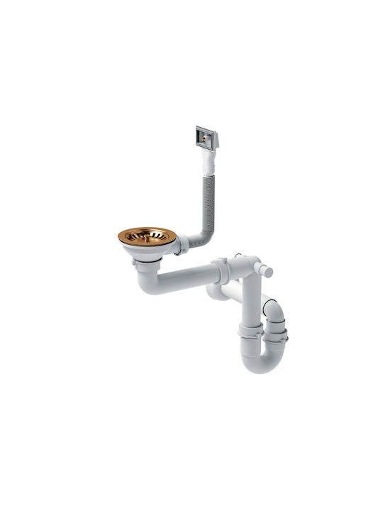Quadron Drop-In Sink Inox W74xD44cm Silver