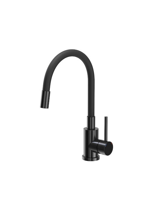 Quadron Drop-In Sink Inox W40xD45cm Black