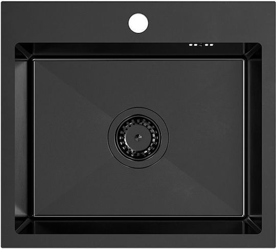 Quadron Drop-In Мивка Inox Ш50xД45см Черен