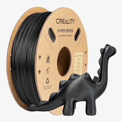 Creality3D Hyper PLA Filament pentru imprimante 3D 1.75mm Negru 1kg