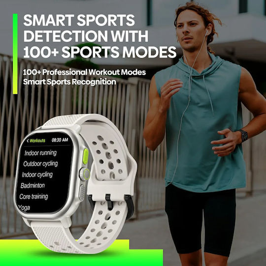Zeblaze Beyond 3 Pro Aluminium 43mm Smartwatch με Παλμογράφο (Μαύρο)