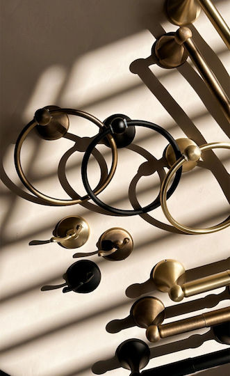 Rea Schiene Badezimmer Einzel Wandmontage Schrauben Bronze