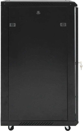 Καμπίνα Δικτύου Περιστ Πόδια 18u 19" Ip20 60x60x100 Εκ 600 X 600 X 1000 Mm