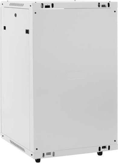 Network Cabinet Perforated Feet 18u 19" Ip20 60x60x100 Cm 600 X 600 X 1000 Mm