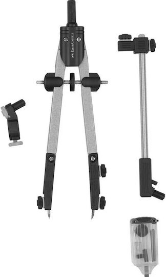 Διαβήτης Μηχανισμό Εύκολης Ρύθμισης Quick Set Jointed Plud Adapter 174045 Faber Castell 4005401740452