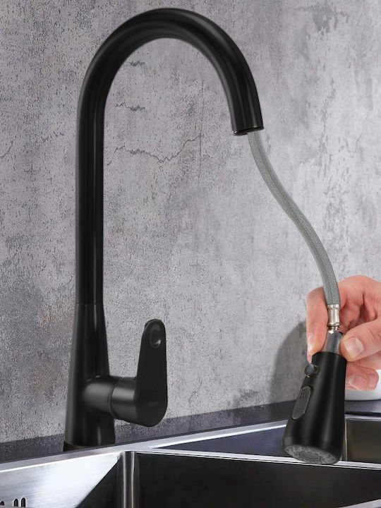 Rea Kitchen Faucet Counter Black