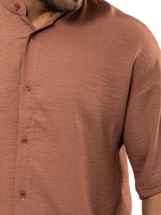 ROCQERX 7083 Men's Shirt Brown