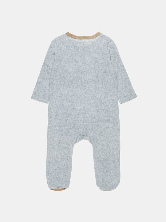 Alouette Baby Bodysuit Velvet Gray