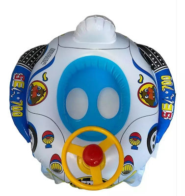 Kids Inflatable Swim Trainer Car Steering Wheel