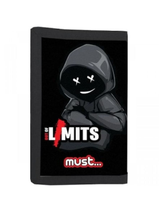 Must Team Kids Wallet with Velcro (Various Designs) 1pc