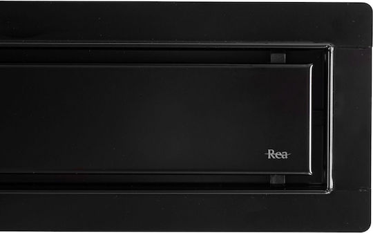 Rea Kanal Dusche Schwarz
