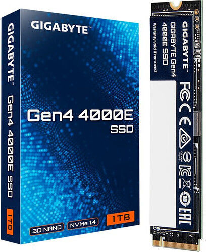 Gigabyte Gen4 4000E SSD 1TB τύπου M.2 με σύνδεση PCI Express 4.0 G440E1TB