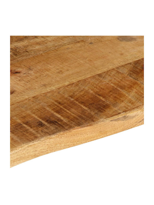 vidaXL Table Surface made of Solid Wood Brown 70x60x3.8cm 370403 1pcs
